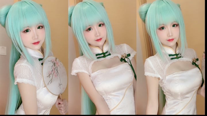 韶华花落泪 初音雪留伤 初音未来韶华cos