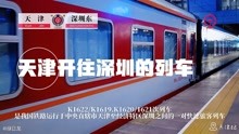 天津火车站偶遇-天津开往深圳的K1622/1619次列车罕见的原色车体