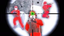 战地模拟器 发现两个鬼火少年，两枪就给他们干趴了 阿波兔解说