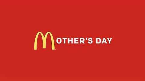 麦当劳母亲节广告图片