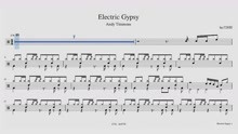 [图]《Electric Gypsy》动态鼓谱分享DrumScore