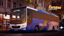 《长途客车模拟》行驶在晨雾里的跨城公交 Fernbus Simulator