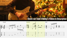 "Silent Night" Fingerstyle Neo-Soul-R&B Style - Todd Pritchard & Bobby Griffin