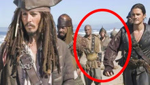 加勒比海盗竟也有穿帮镜头，杰克船长的惊呆了，6个电影穿帮镜头