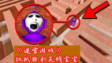搞笑游戏：《超级迷宫》化身加强版的天线宝宝在迷宫中的狩猎