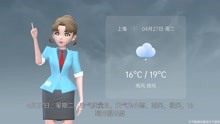 上海市2021年4月26日天气预报