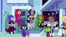 《太空假期》片段，DC超级英雄美少女X少年泰坦出击