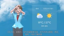 郑州市2021年5月28日天气预报