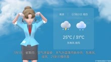 南京市2021年6月30日天气预报