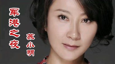 八六年春晚蘇小明演唱軍港之夜甜美歌聲讓人沉醉其中