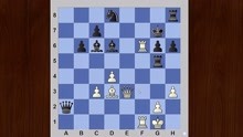 拉斯克的跷跷板磨盘战术磨盘着法国际象棋经典杀王