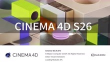 潮氪网：CINEMA 4D S26尝鲜版安装教程（内置Redshift渲染器）