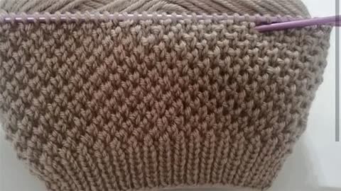 毛衣桂花针的编织方法图片