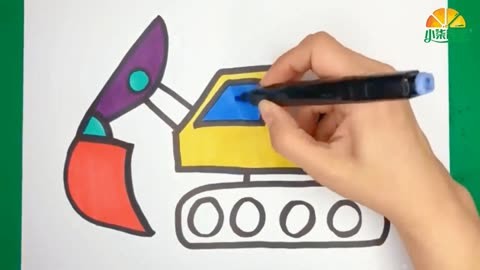 简笔画:如何简单的画一辆小汽车合集!