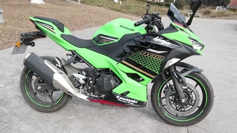 试驾川崎小忍者ninja400